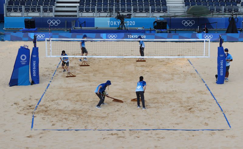 Focus On Beach Volleyball At The Tokyo Olympics