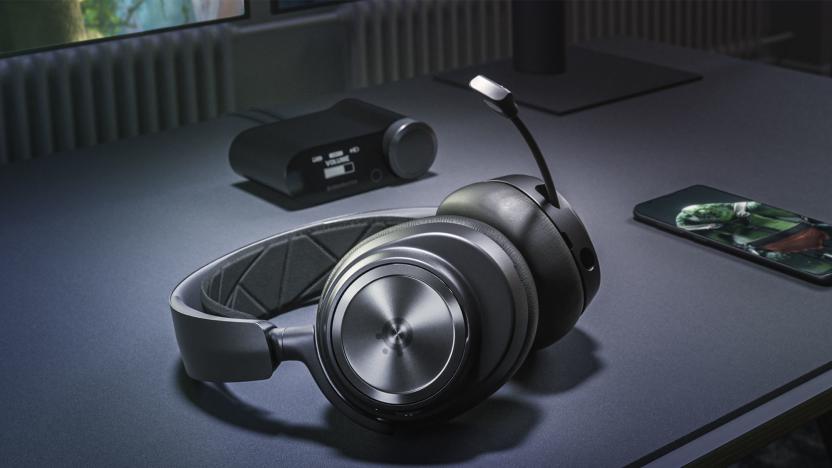 SteelSeries' new flagship Arctis Nova Pro headset includes a bunch of fresh features including a mic with AI-powered noise cancellation, 360-degree spatial sound, and a brand new design.