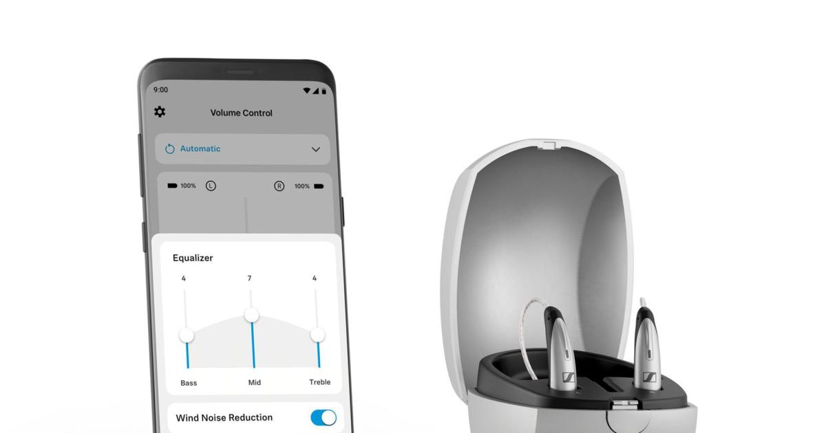 Sennheiser Introduces Modern Charging Case for its First Over-the-Counter Hearing Aids