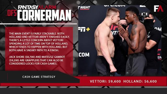 MMA DFS Cornerman: UFC on ABC 2