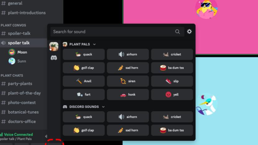 A screenshot of the Discord Desktop app