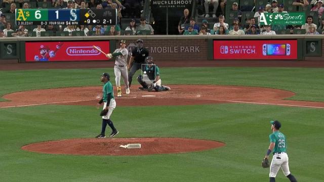 Bleday adds insurance with ninth-inning homer vs. Mariners
