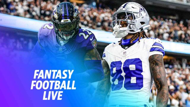 Fantasy Game Changers: Players to trust in Ravens vs. Cowboys | Fantasy Football Live