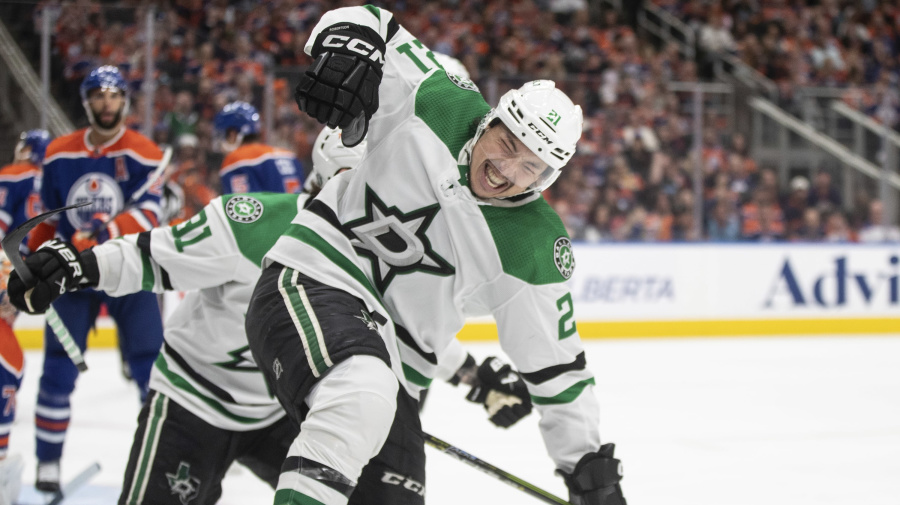  - Jason Robertson completed his first-career playoff hat trick midway through the third period as the Dallas Stars defeated the Edmonton Oilers 5-3 on Monday night to take a 2-1 lead in the NHL’s