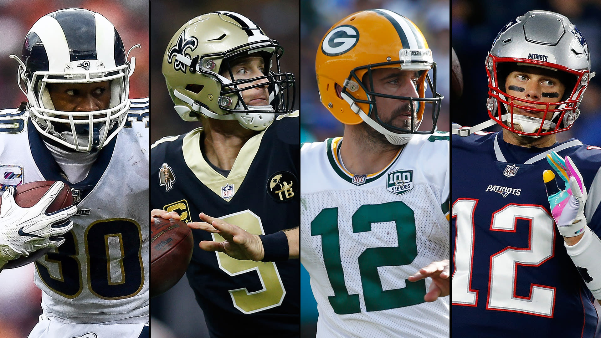 Tom Brady's NFL 100 ranking reopens Aaron Rodgers MVP debate