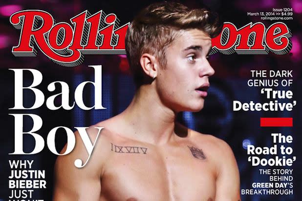 Justin Bieber Is A Shirtless Crotch Grabbing ‘bad Boy On Rolling 8312