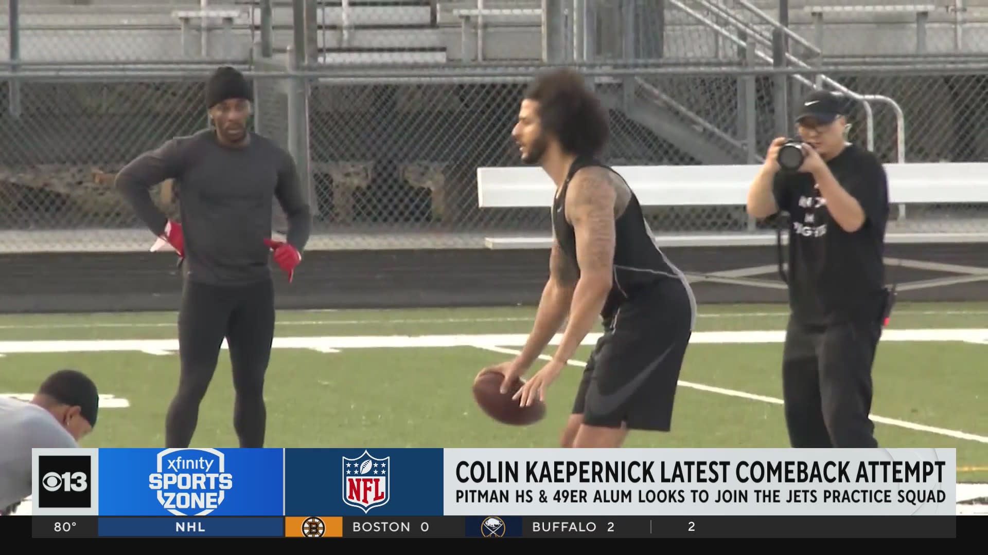 Colin Kaepernick makes latest NFL comeback attempt