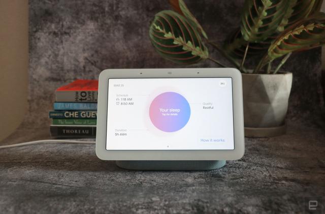 Google Nest Hub sleep tracking