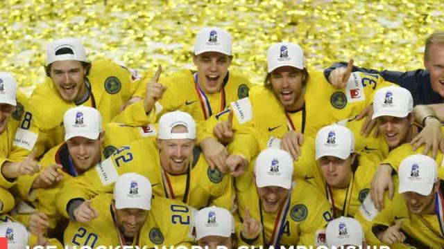 Sweden beats Canada on penalties to win ice hockey worlds