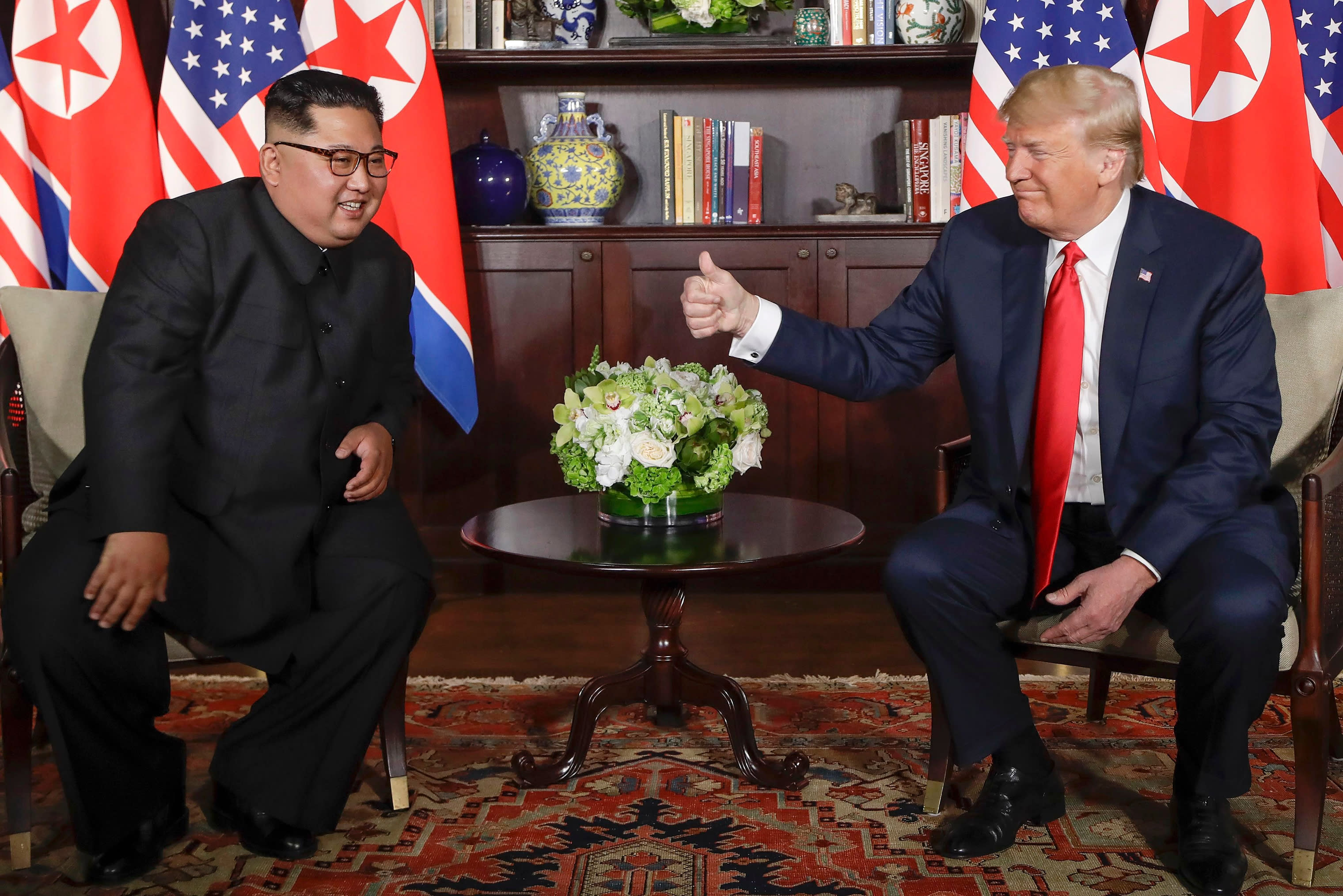 President Donald Trump And Kim Jong Uns Pants Got The Full Meme