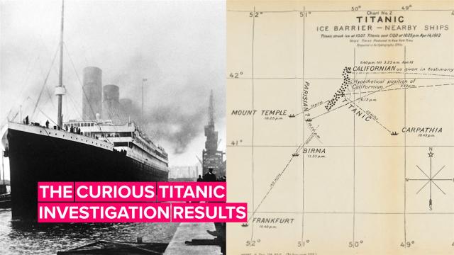 The fascinating investigation findings after the Titanic sank
