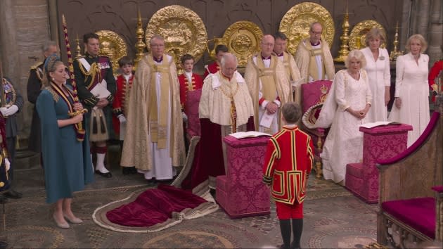 Penny Mordaunt did *major* prep so she could carry that sword