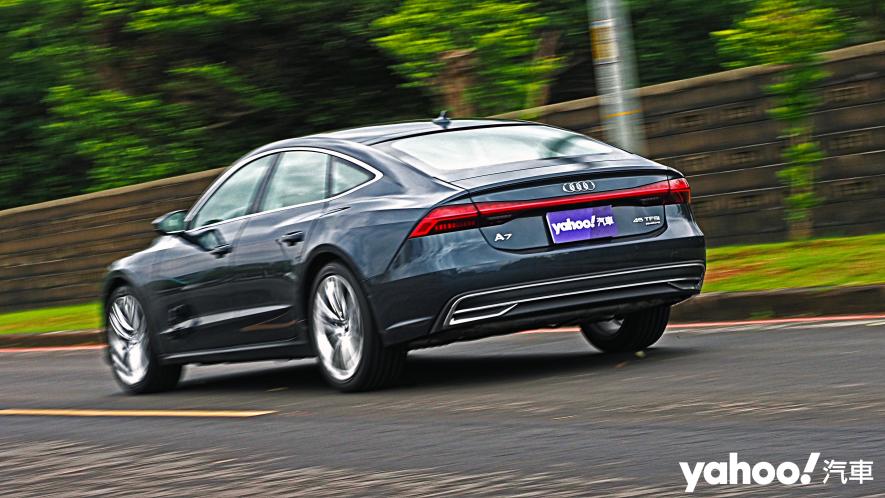 劃破凝滯氣息的條頓雙面刃！2020 Audi A7 Sportback 45 TFSI quattro微雨試駕 - 19