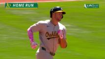 Schuemann's homer in fifth gets A's on board vs. Mariners