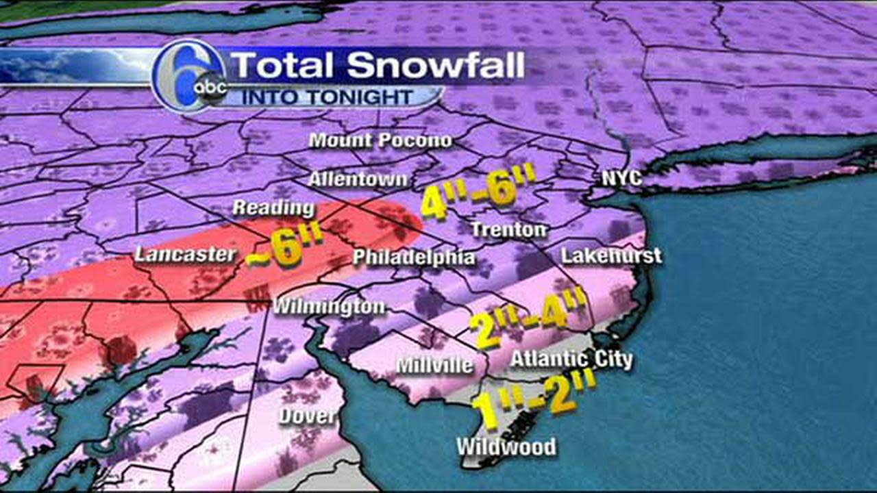 ACCUWEATHER MAPS New expected snowfall totals