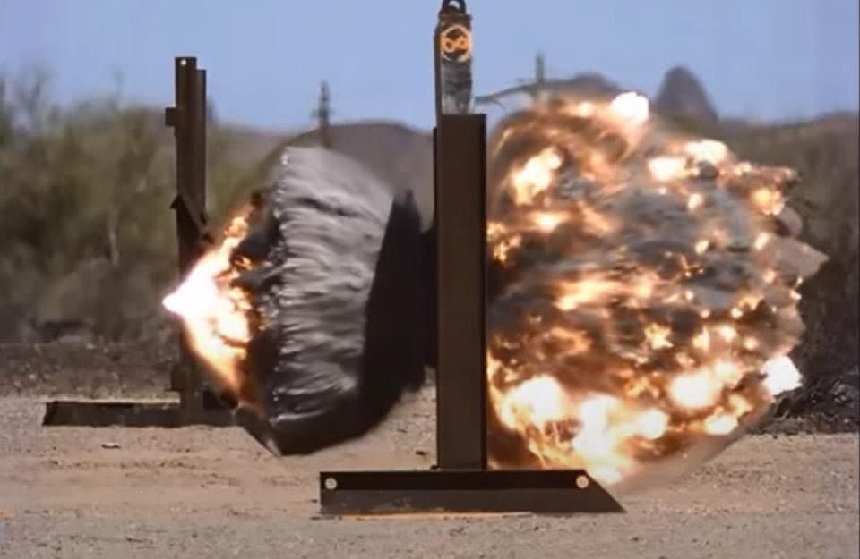 Armor crews fire new barricade-busting tank round