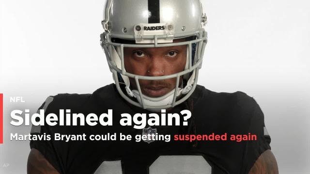 New Raiders WR Martavis Bryant could be getting suspended again