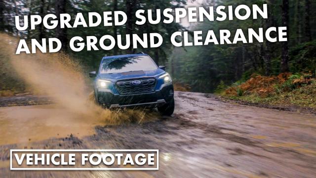 2022 Subaru Forester Wilderness and Touring on- and off-road