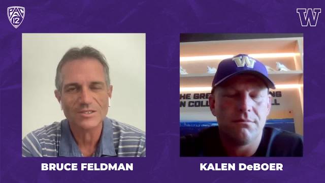 Kalen DeBoer talks Washington's 3-0 start, explosive offense and more with Bruce Feldman