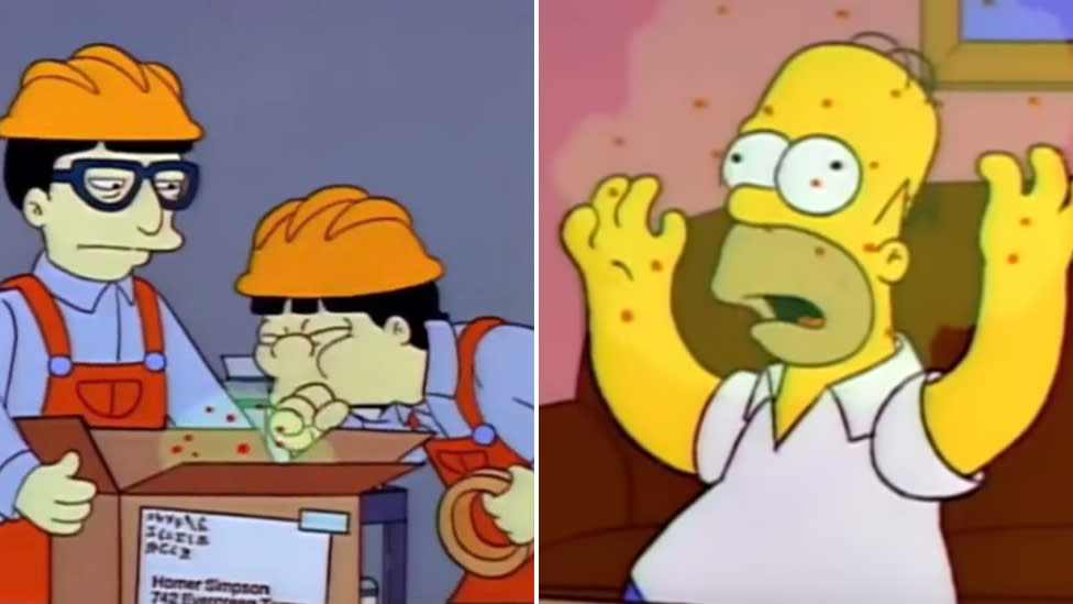 Fans claim The Simpsons 'predicted' the coronavirus