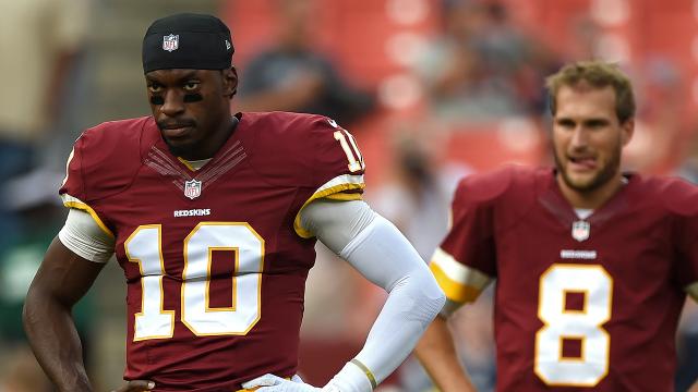 Will RG3 lose the starting job to Kirk Cousins?