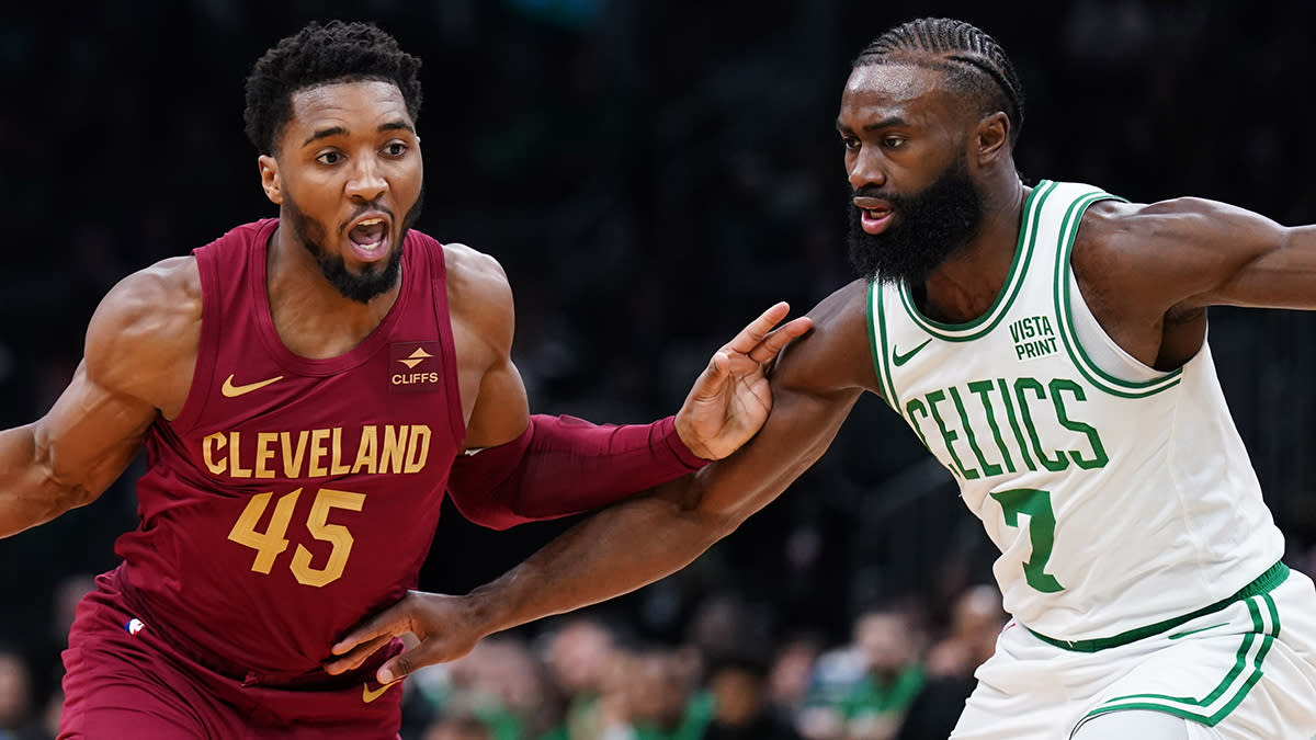 Jaylen Brown could be key to corralling Donovan Mitchell, Cavs