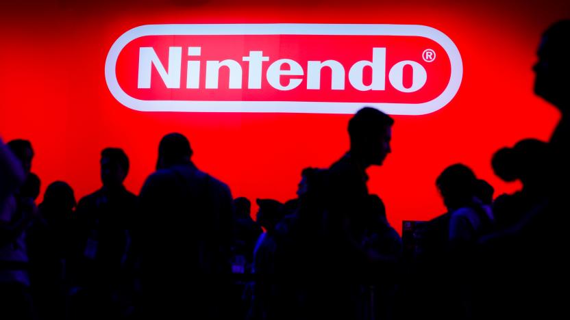 A display for the gaming company Nintendo is shown during opening day of E3, the annual video games expo revealing the latest in gaming software and hardware in Los Angeles, California, U.S., June 11, 2019.  REUTERS/Mike Blake