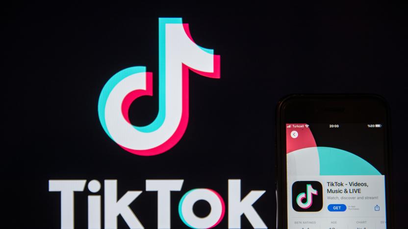 TURKEY - 2023/05/18: In this photo illustration, a TikTok logo seen displayed on a smartphone screen. (Photo Illustration by Onur Dogman/SOPA Images/LightRocket via Getty Images)