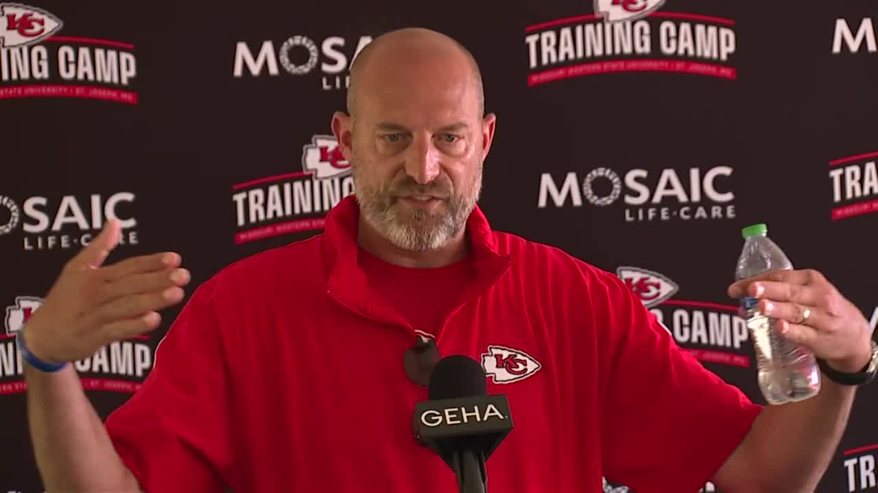 Kansas City Chiefs OC Matt Nagy raves about new receivers