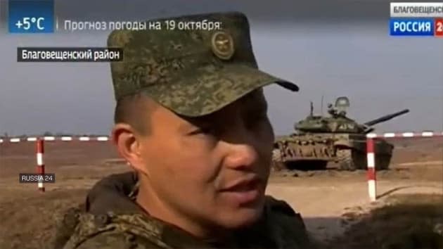 Rosyjski wojskowy zapoznał się z działaczami ukraińskimi