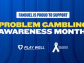 FanDuel Introduces New Mental Health Collaboration and Support Efforts During Problem Gambling Awareness Month