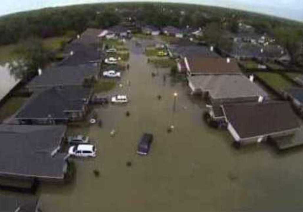 Aerial View of Pensacola Flooding [Video]