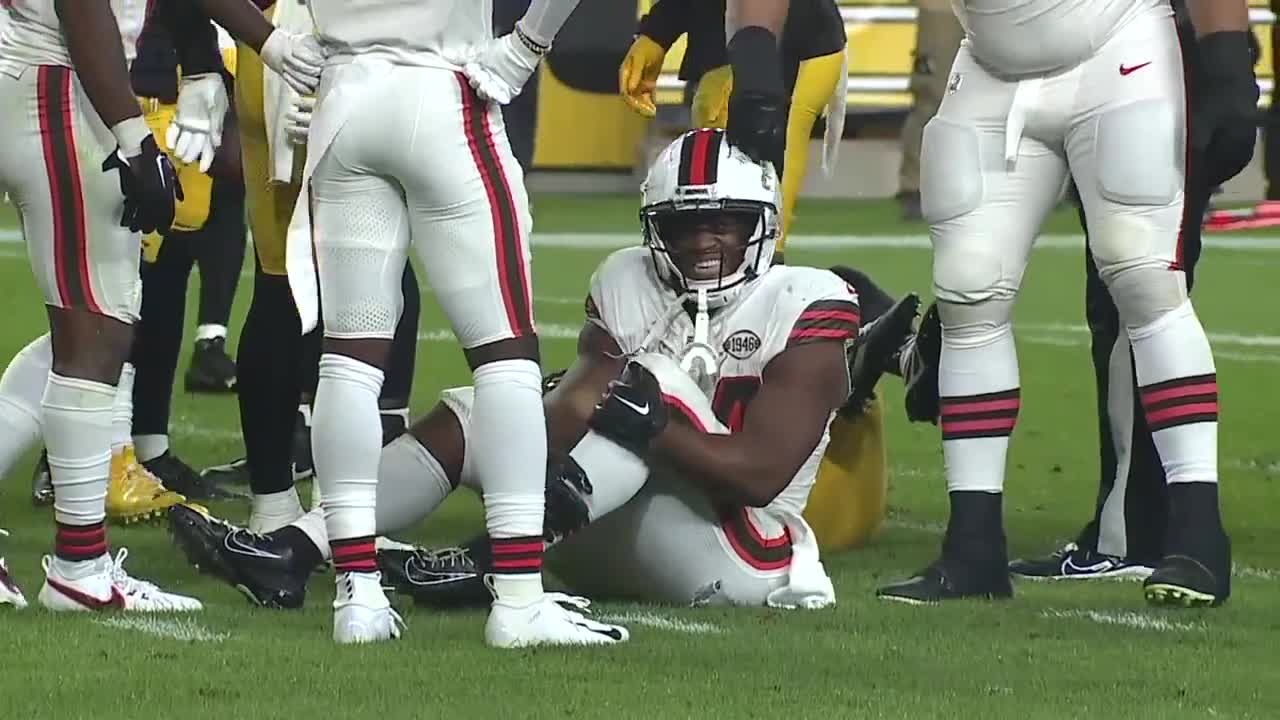 Nick Chubb Highlights vs Steelers