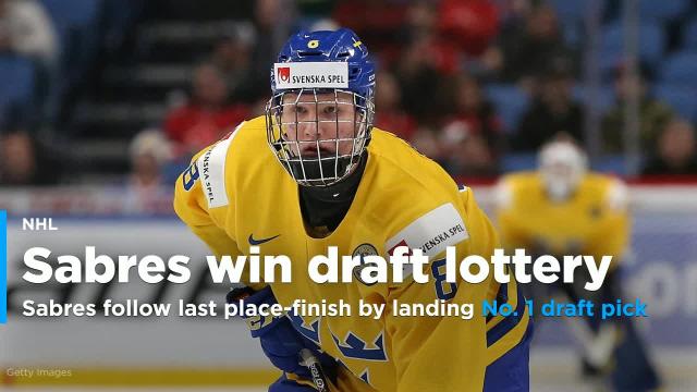 Sabres follow last place-finish by landing No. 1 draft pick