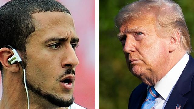 The Rush: Kaepernick on Chargers workout list as Trump changes tune on kneeling