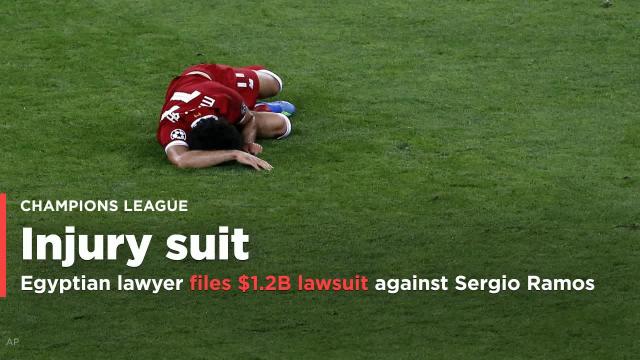 An Egyptian lawyer has filed a $1.2 billion lawsuit against Sergio Ramos for injuring Mohamed Salah in UCL final