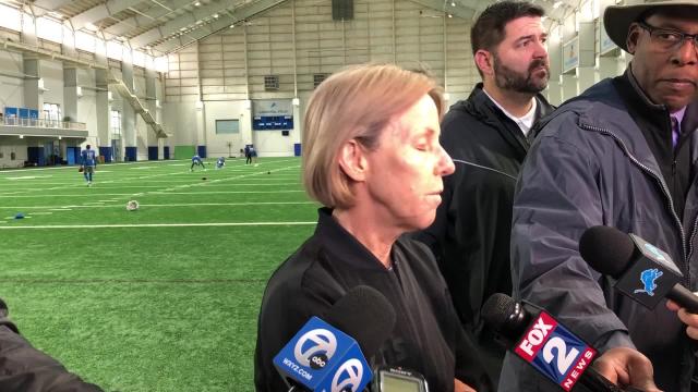 Detroit Lions owner Sheila Ford Hamp: 'We’ve got the right people in place'
