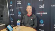 Texas Tech baseball coach Tim Tadlock previews Big 12 home series against West Virginia