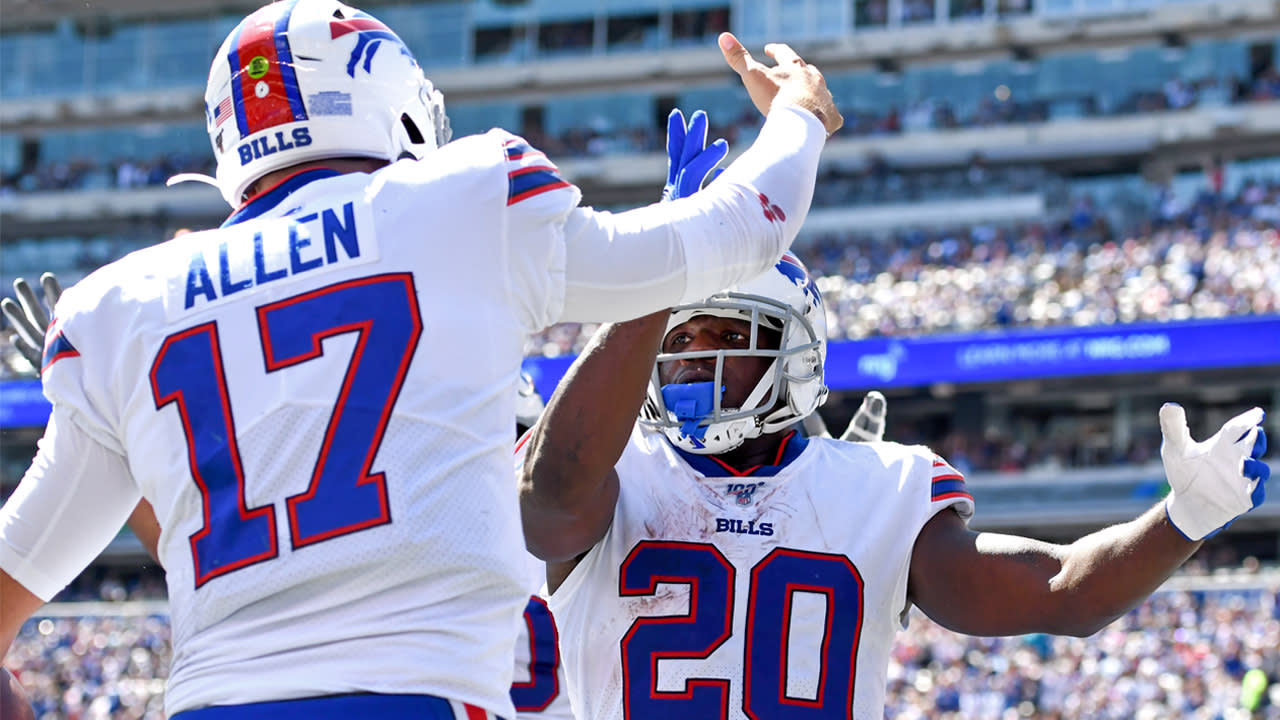 josh allen game worn jersey