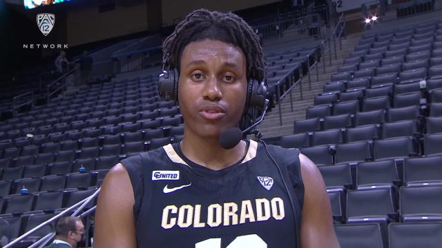 'It's a big one': Jabari Walker after leading Colorado to first win at Oregon since 2013