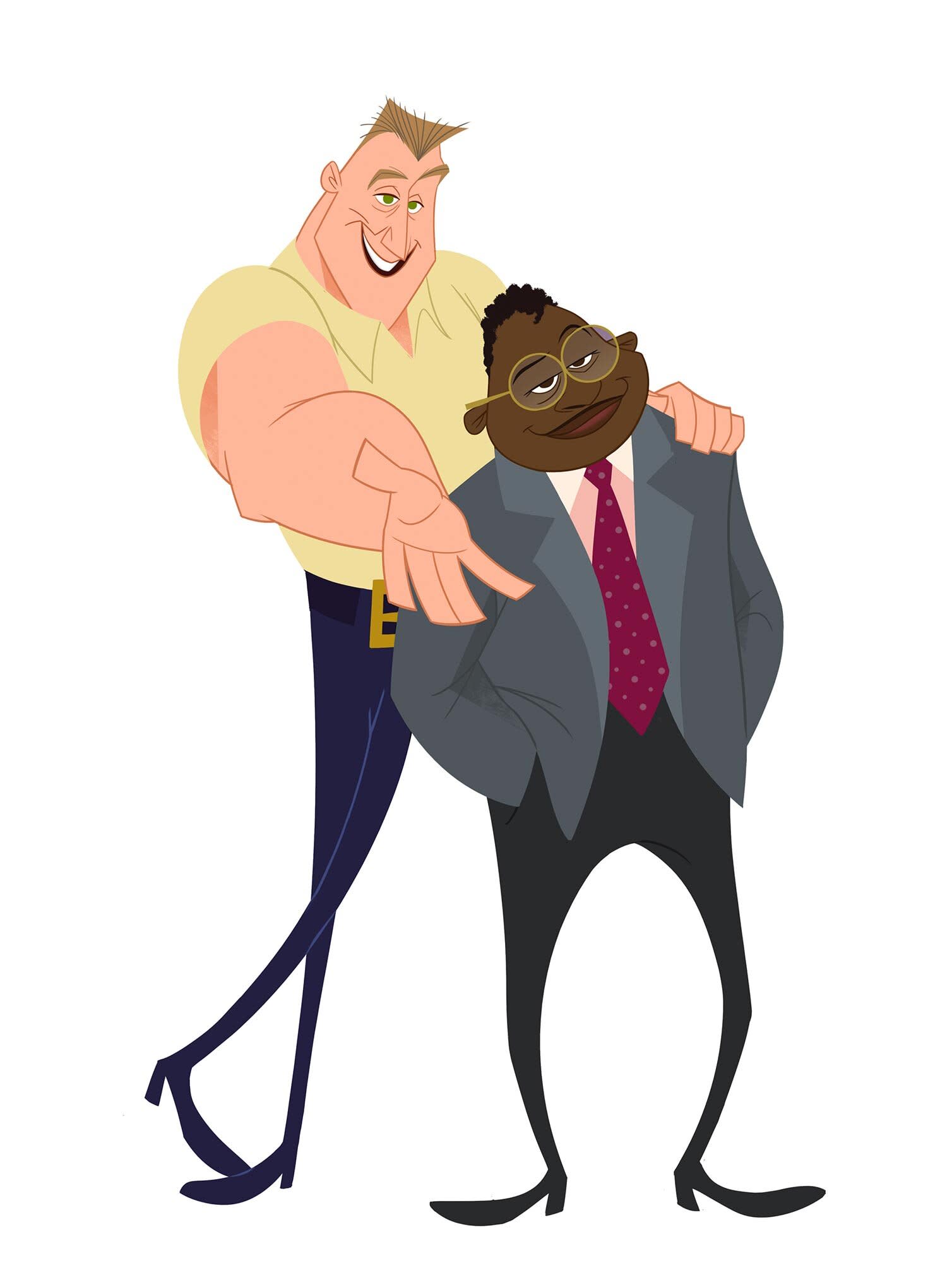 See First Look At Zachary Quinto And Billy Porter S New Characters In The Proud Family Louder And Prouder