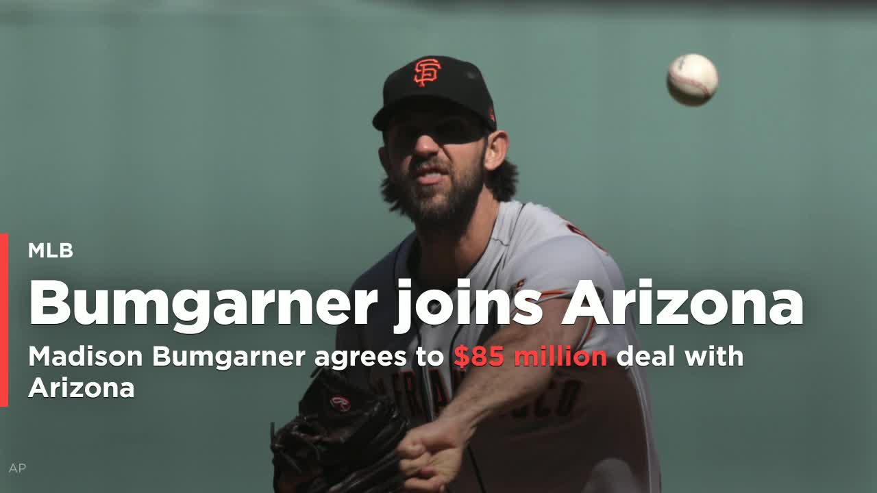 Madison Bumgarner agrees to 5-year deal with Diamondbacks