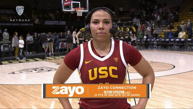 ‘We’re finally figuring it out’: Destiny Littleton on USC’s offensive showcase in Boulder