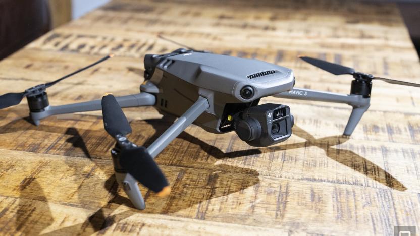 DJI's Mavic 3 drone fits in a Four Thirds and 28x hybrid zoom camera