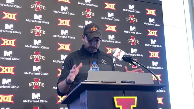 Matt Campbell’s first thoughts following Iowa State football’s loss to Oklahoma