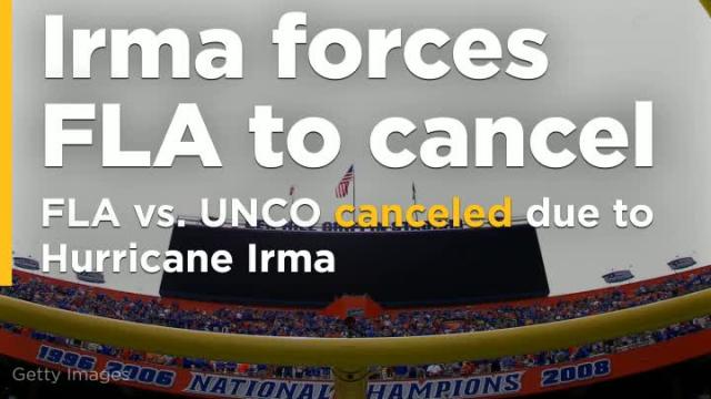 Florida game vs. Northern Colorado canceled due to Hurricane Irma