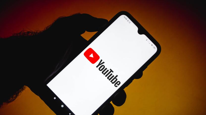 BRAZIL - 2021/02/04: In this photo illustration the YouTube logo seen displayed on a smartphone screen. (Photo Illustration by Rafael Henrique/SOPA Images/LightRocket via Getty Images)