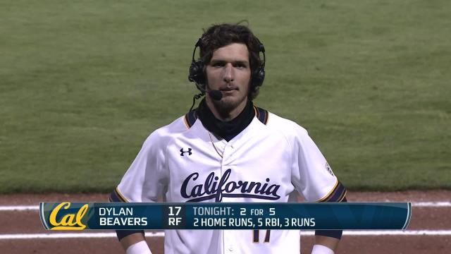 Dylan Beavers on Cal's focus to make a postseason regional: 'It's been our goal the entire year'