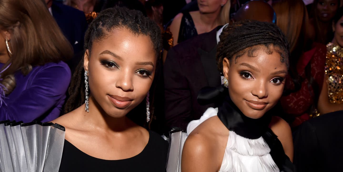 Halle Bailey Defended Her Sister Chloe Bailey Against A Mean Twitter