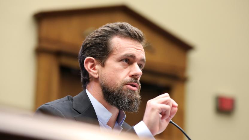 Twitter CEO Jack Dorsey testifies before the House Energy and Commerce Committee hearing on Twitter’s algorithms and content monitoring on Capitol Hill in Washington, U.S., September 5, 2018. REUTERS/Chris Wattie